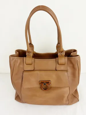 Salvatore Ferragamo Leather Tote