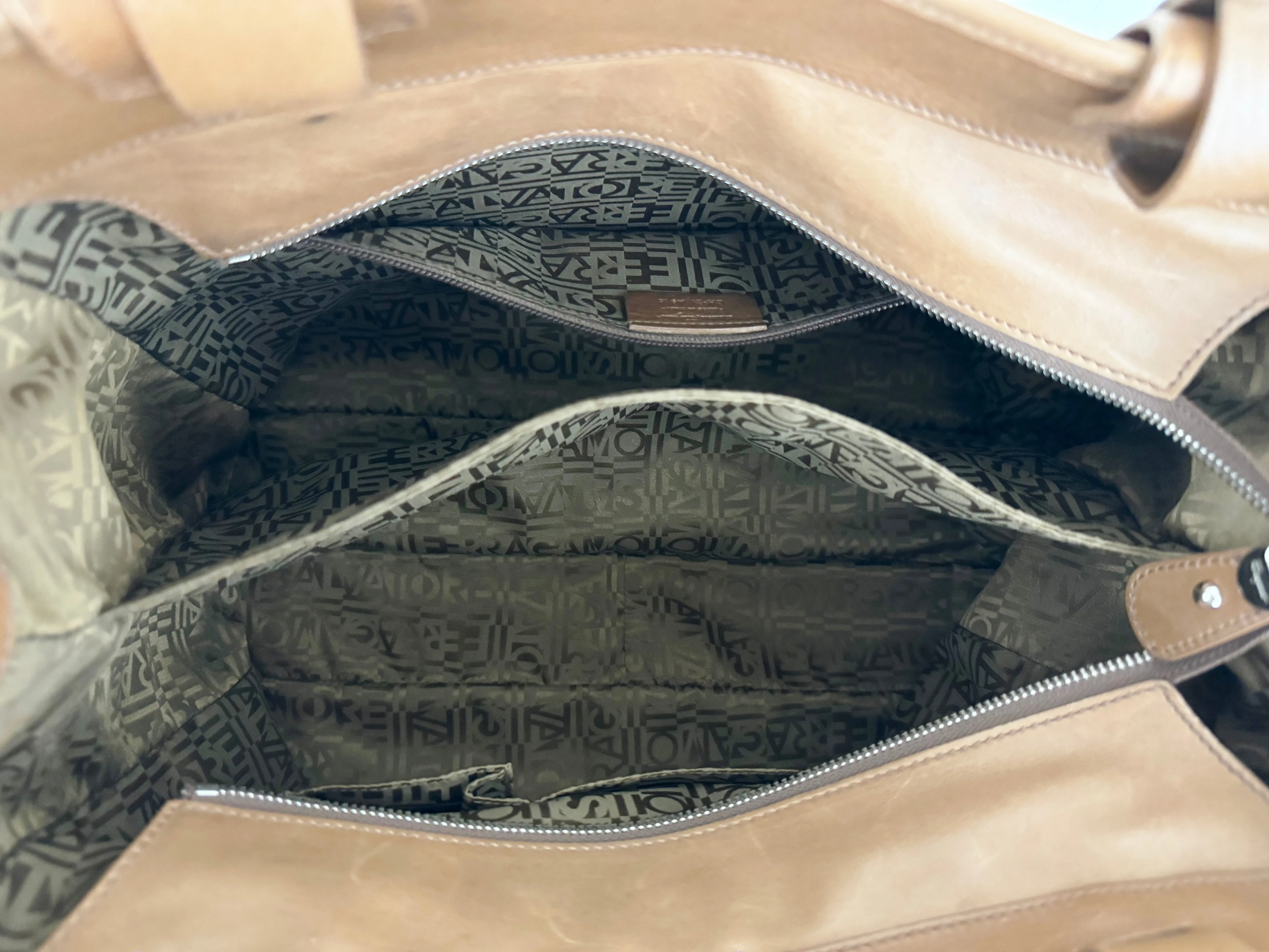 Salvatore Ferragamo Leather Tote