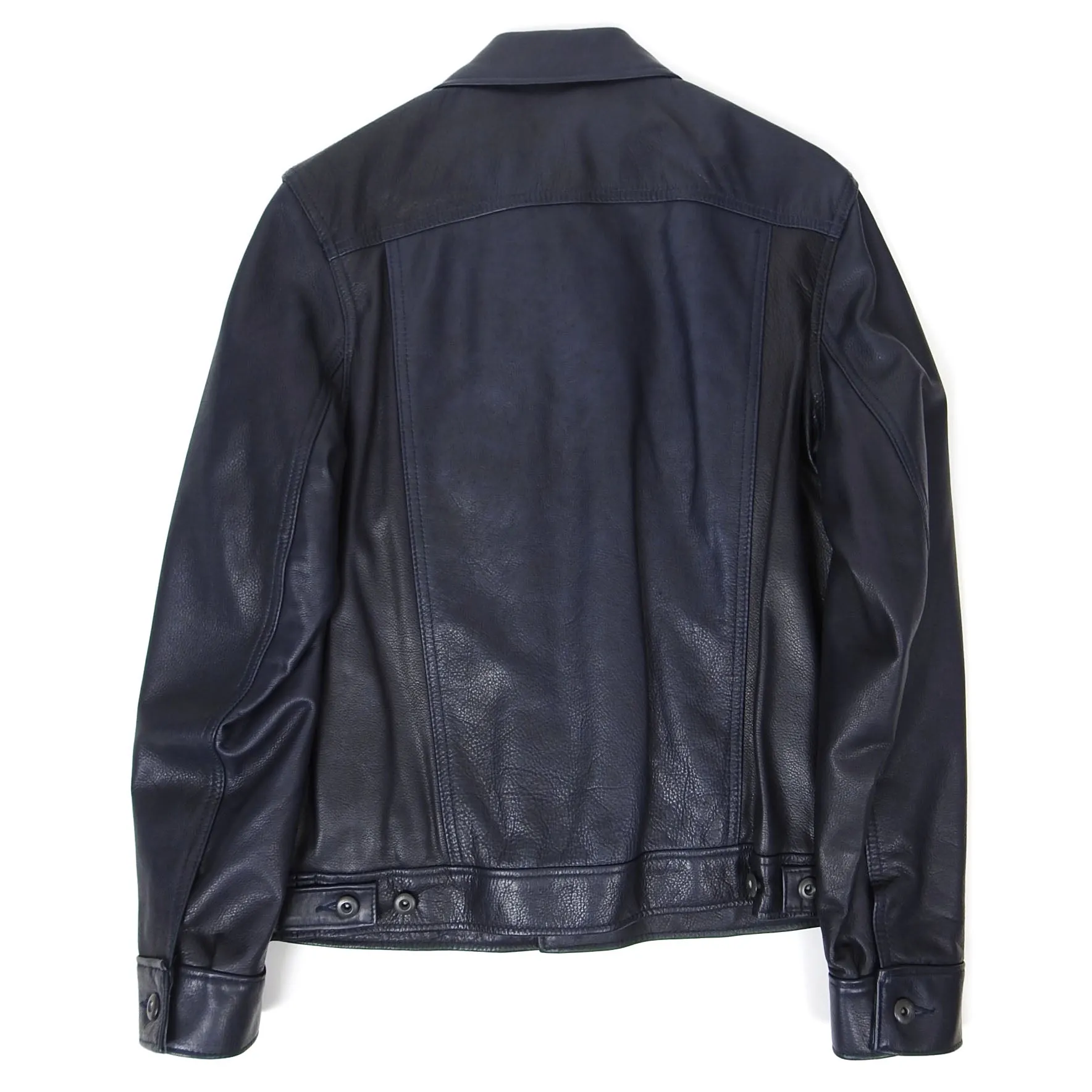 Schott NYC Perfecto Leather Trucker Size Medium