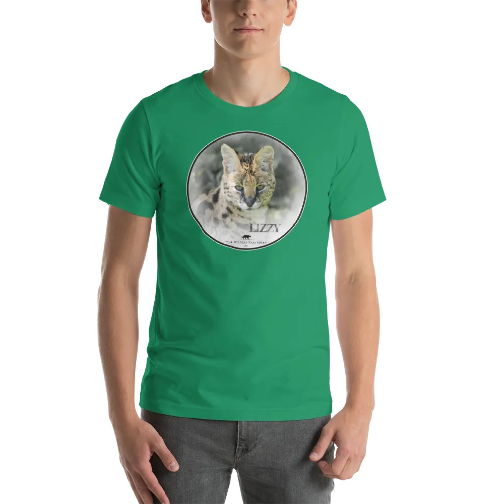 Serval Lizzy Short-Sleeve Unisex T-Shirt