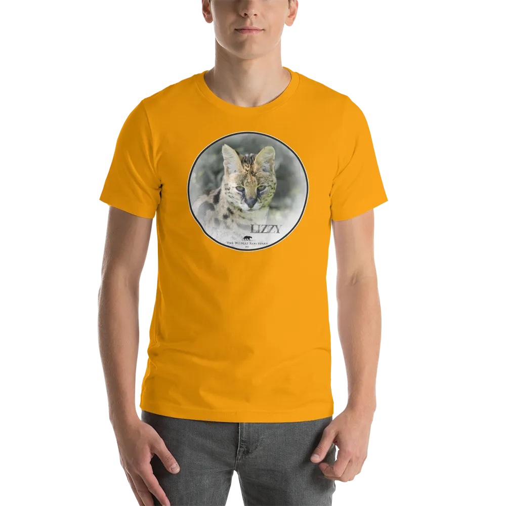Serval Lizzy Short-Sleeve Unisex T-Shirt