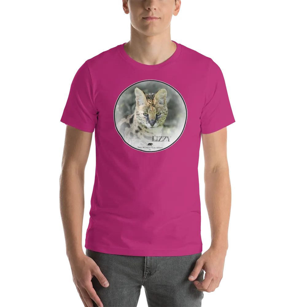 Serval Lizzy Short-Sleeve Unisex T-Shirt
