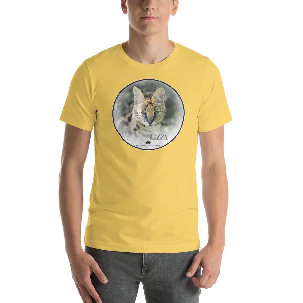 Serval Lizzy Short-Sleeve Unisex T-Shirt