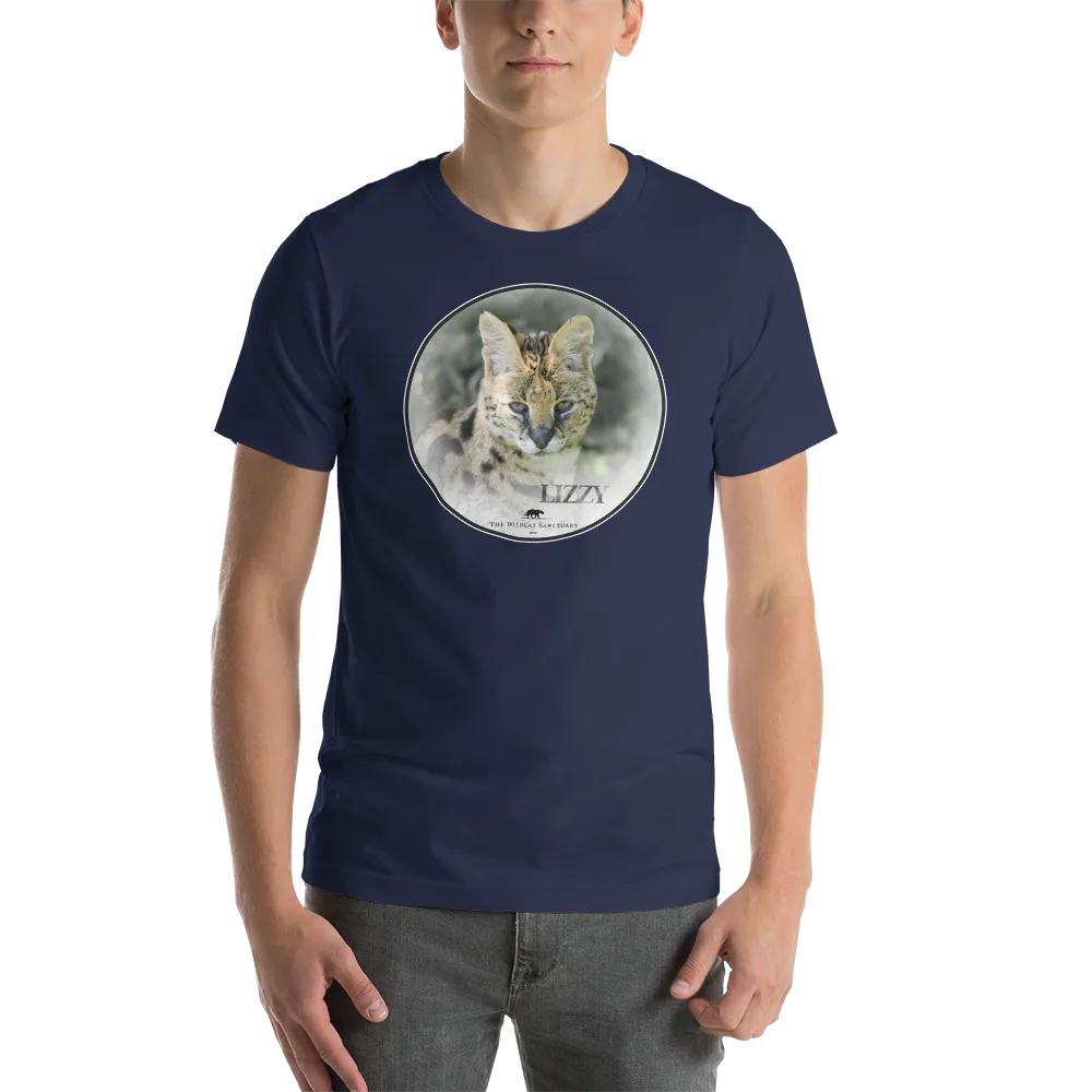 Serval Lizzy Short-Sleeve Unisex T-Shirt