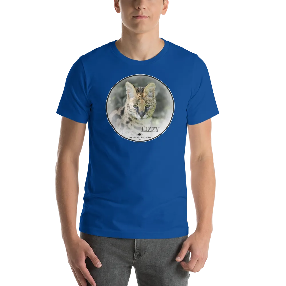 Serval Lizzy Short-Sleeve Unisex T-Shirt