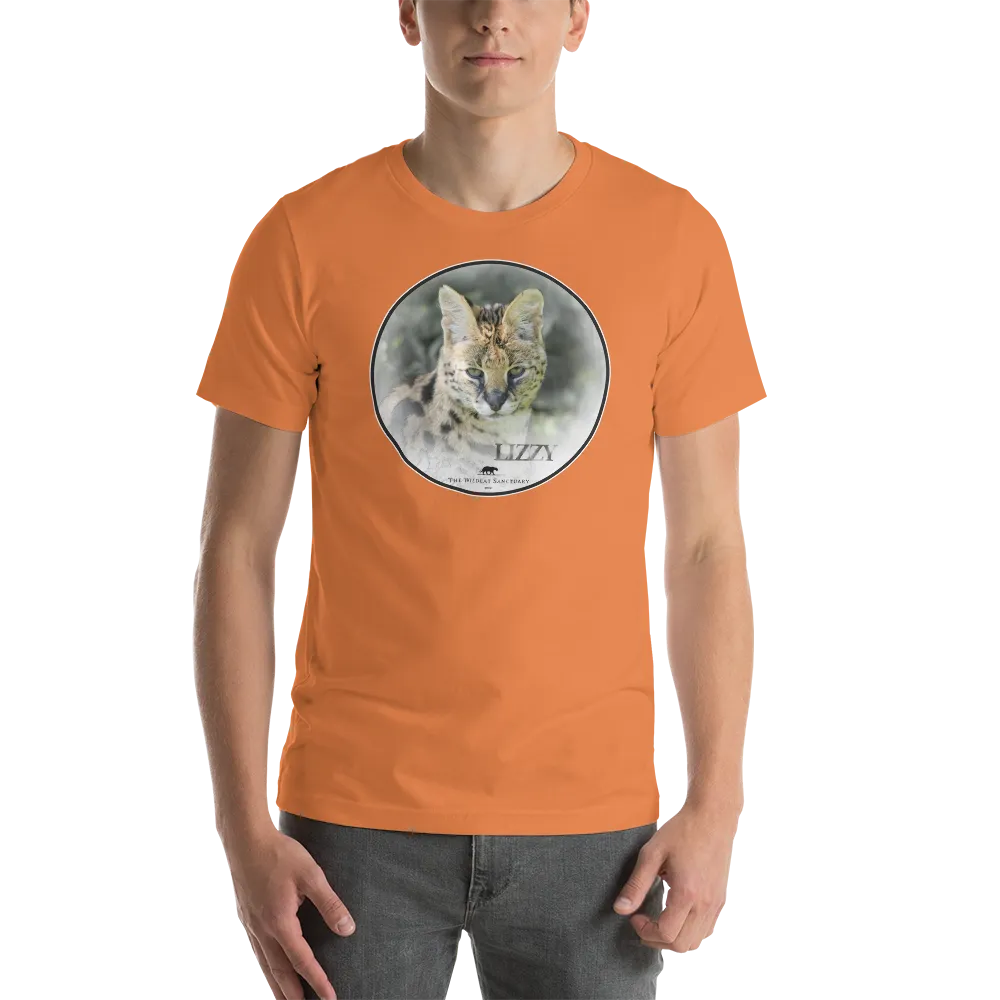 Serval Lizzy Short-Sleeve Unisex T-Shirt