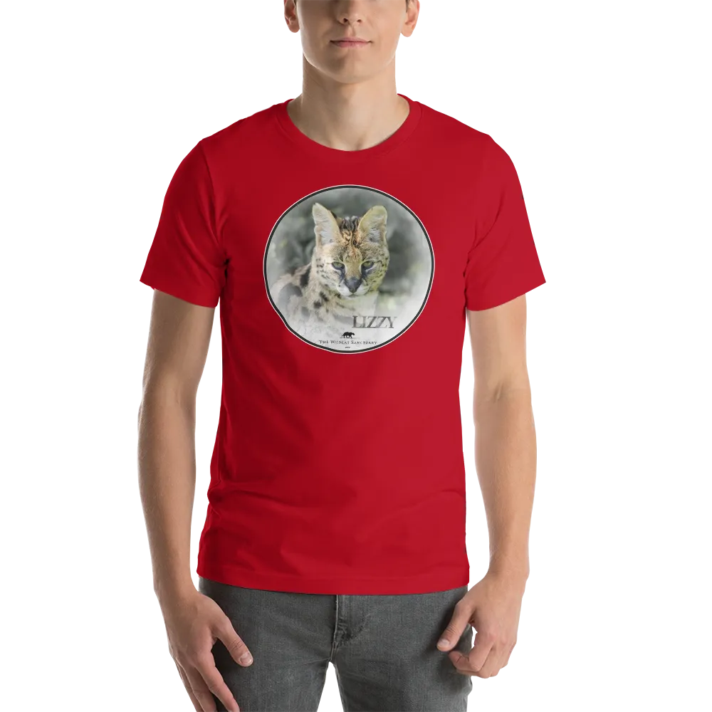 Serval Lizzy Short-Sleeve Unisex T-Shirt