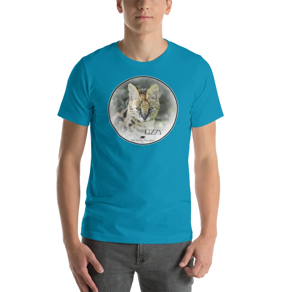 Serval Lizzy Short-Sleeve Unisex T-Shirt