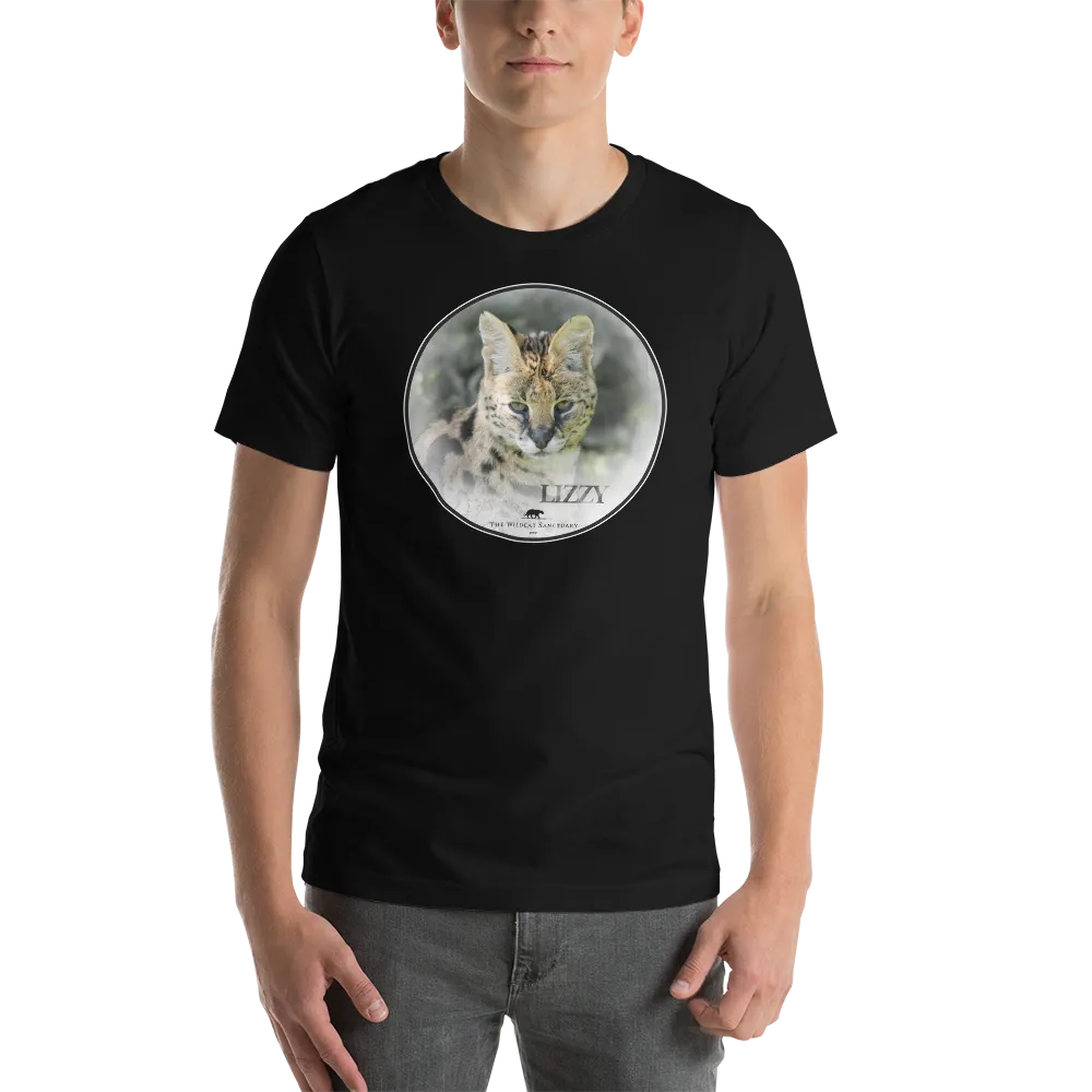 Serval Lizzy Short-Sleeve Unisex T-Shirt