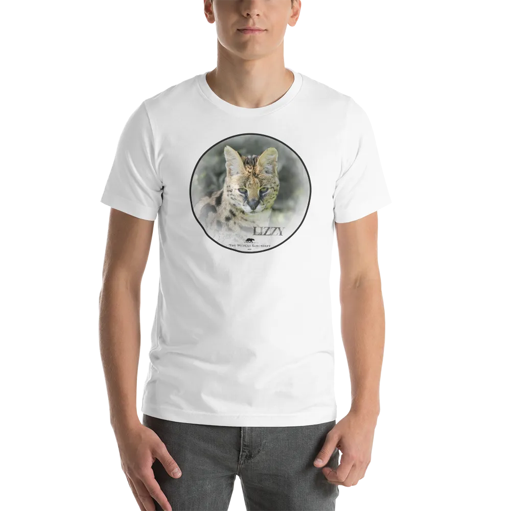 Serval Lizzy Short-Sleeve Unisex T-Shirt