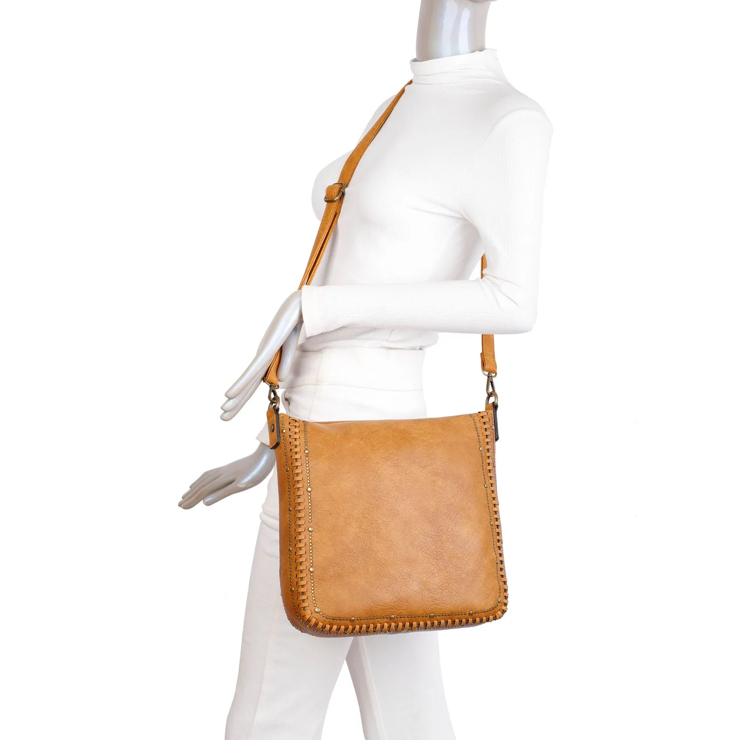 Shelby Crossbody - Light Brown