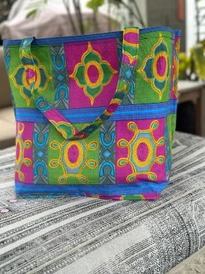 Shopping Bag "Anigye Pink/Blue"