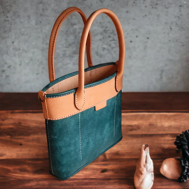Sky Ladies Leather Tote Handbag