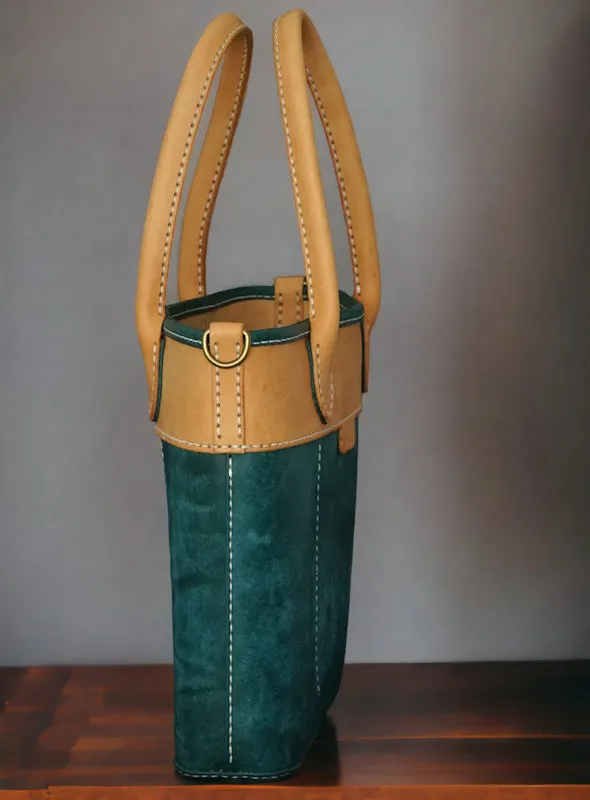 Sky Ladies Leather Tote Handbag