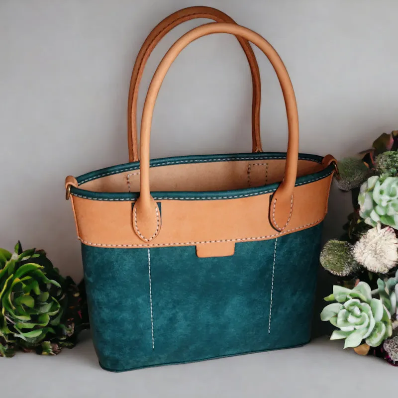 Sky Ladies Leather Tote Handbag