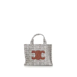 Small Cabas Thais Bag - Textile, Celine All-Over, Triomphe