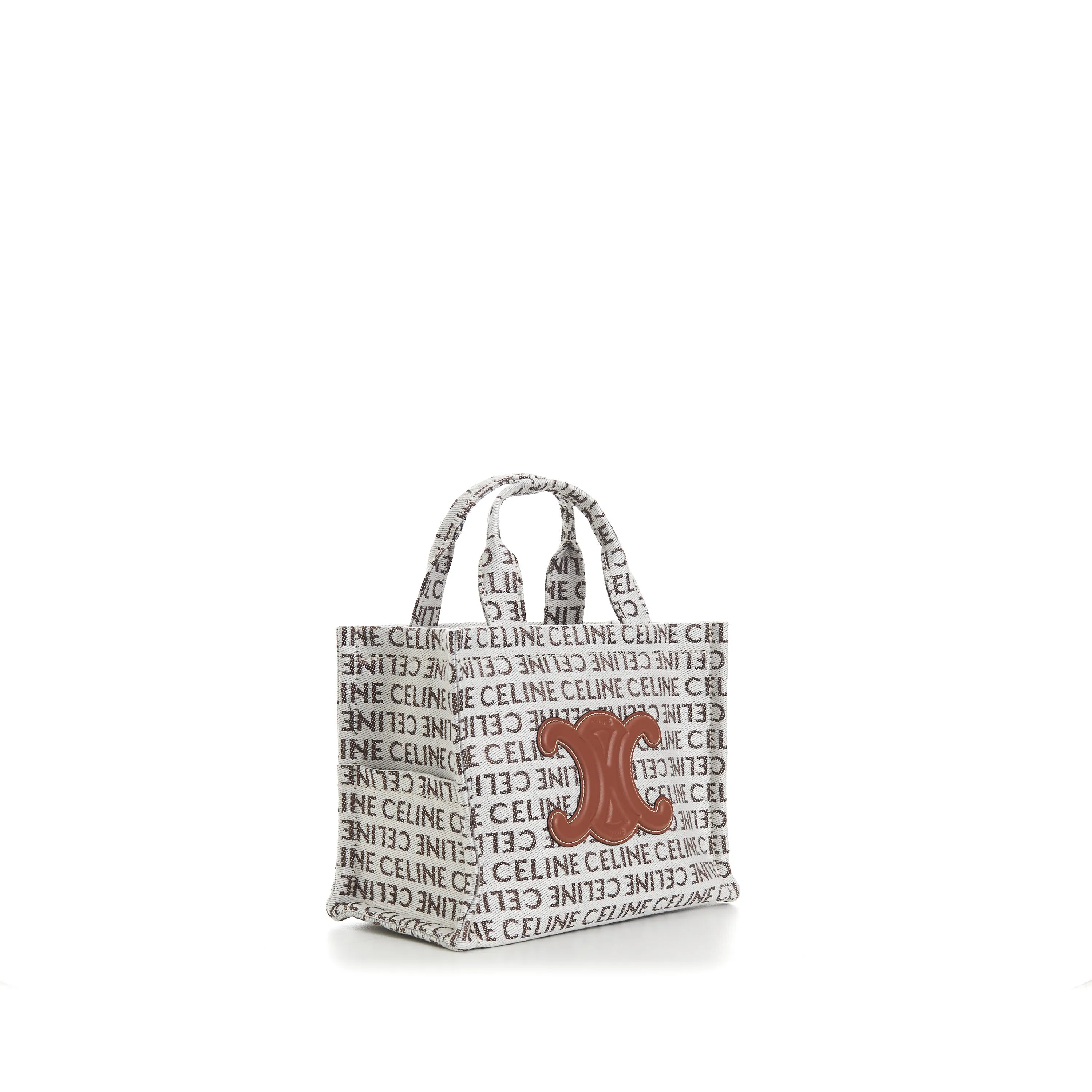 Small Cabas Thais Bag - Textile, Celine All-Over, Triomphe