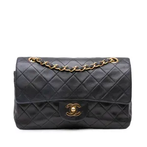 Small Classic Lambskin Double Flap