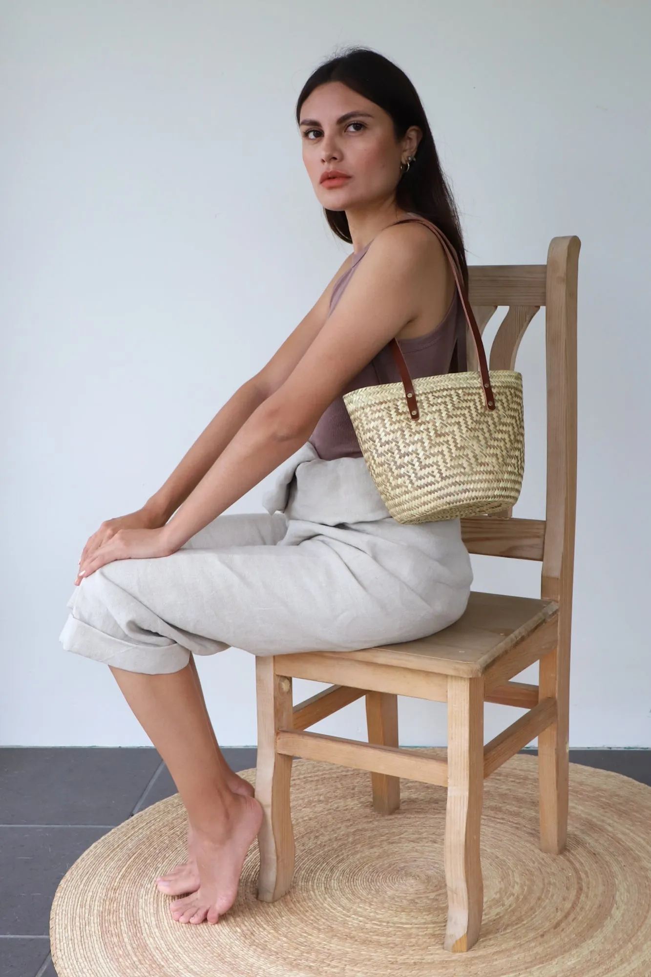 Small Handwoven Tote | Istmo Chiquito Basket