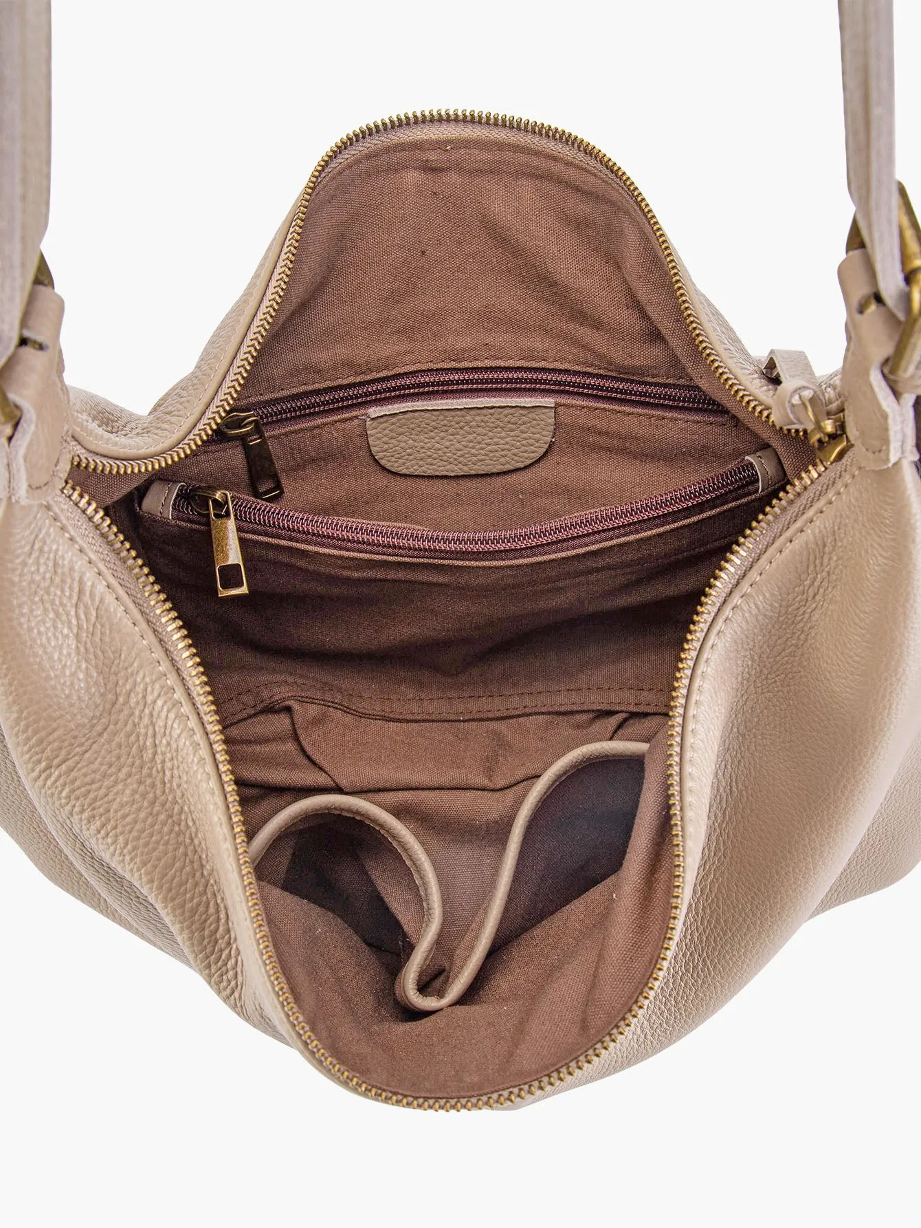Soft Leather Casual Hobo Bags