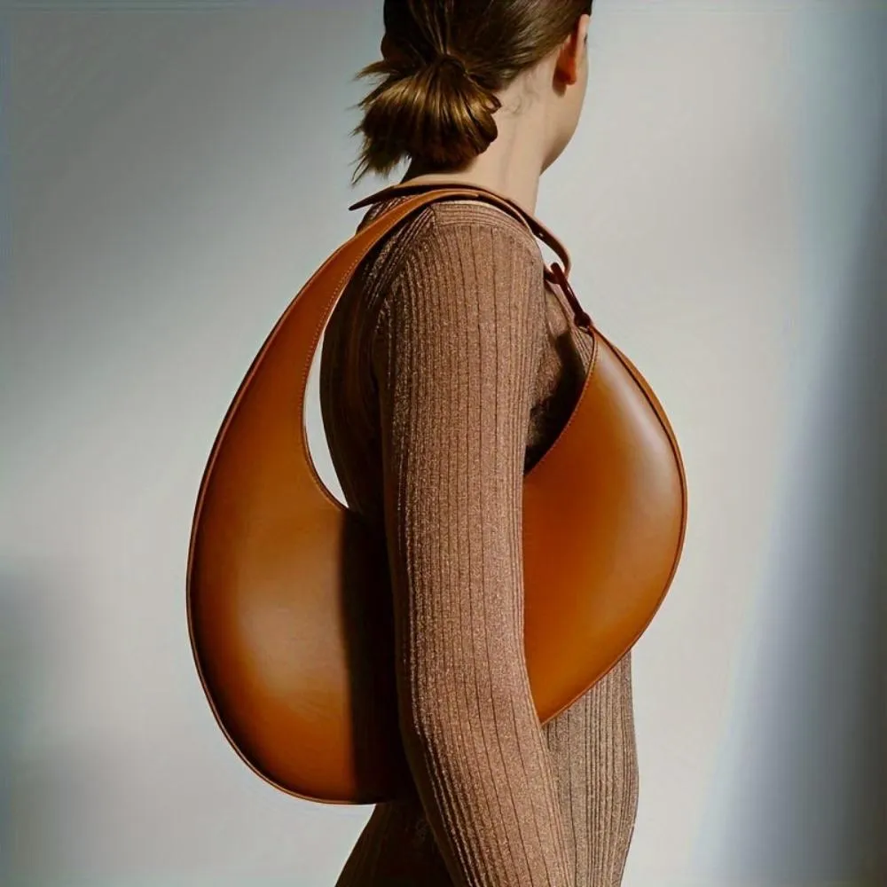 Sophia™ Chic Simplicity | Elegant Solid Color Hobo Bag
