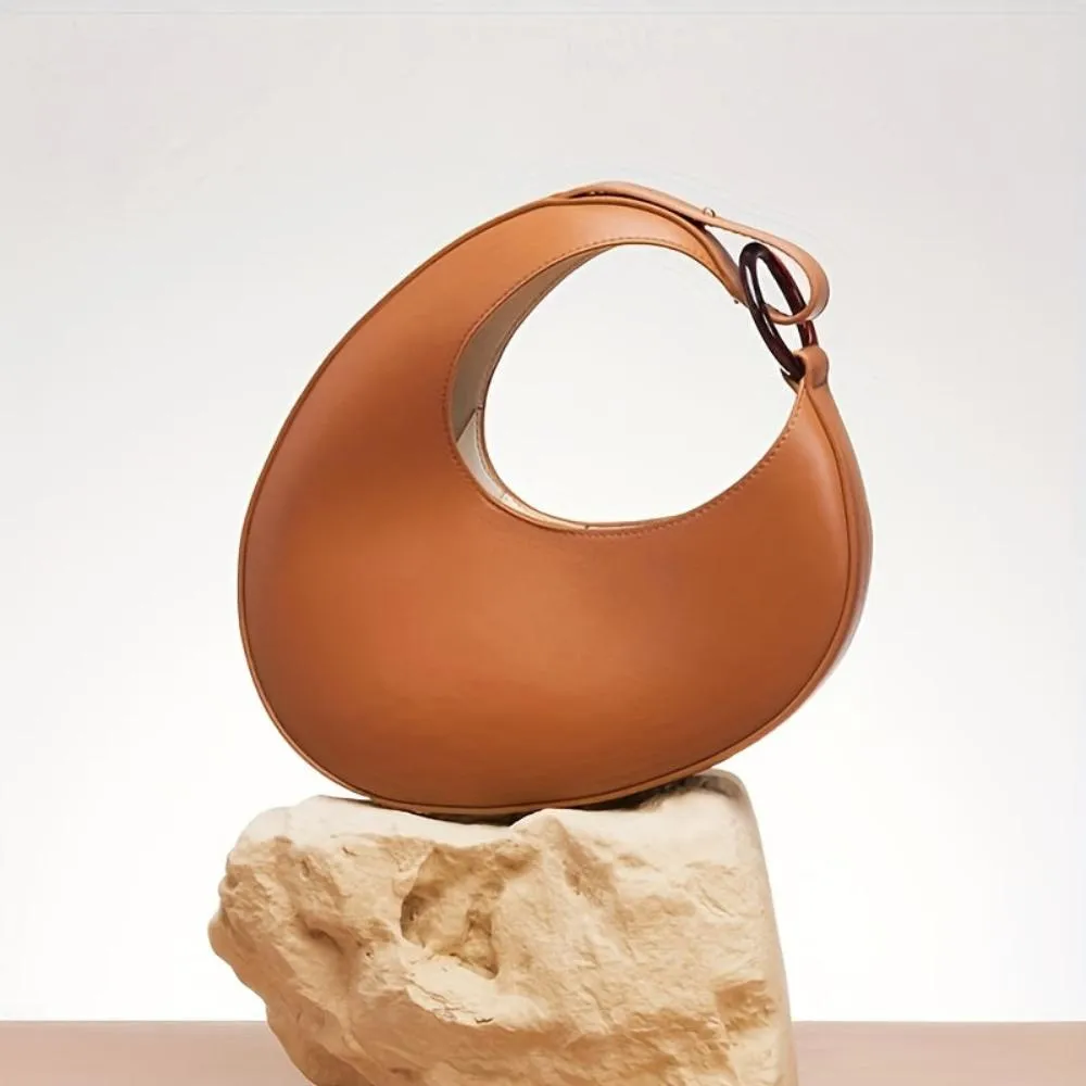 Sophia™ Chic Simplicity | Elegant Solid Color Hobo Bag