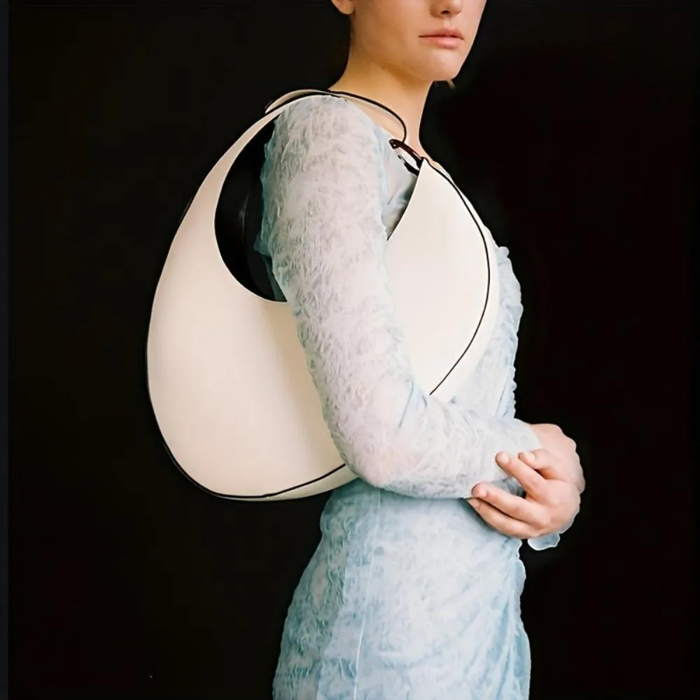 Sophia™ Chic Simplicity | Elegant Solid Color Hobo Bag