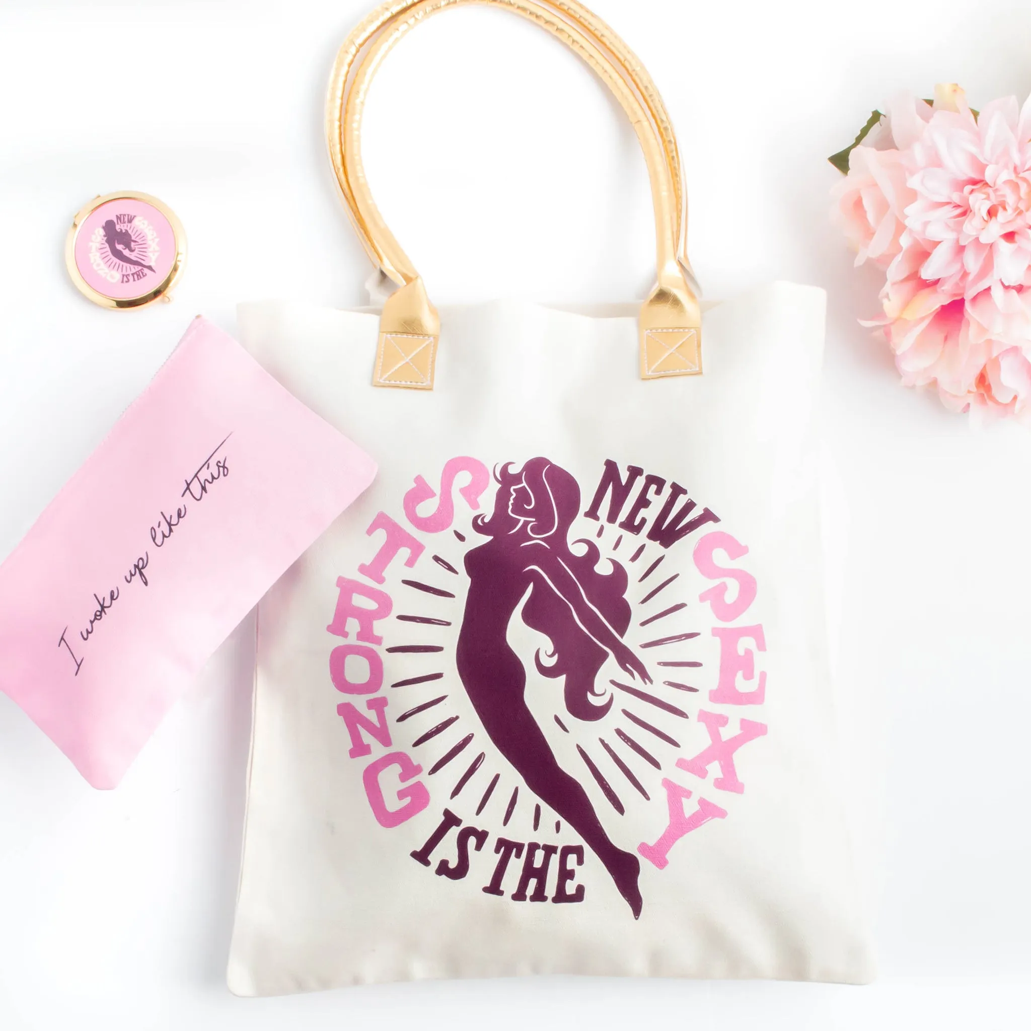 Strong is the New Sexy Canvas Tote Bag