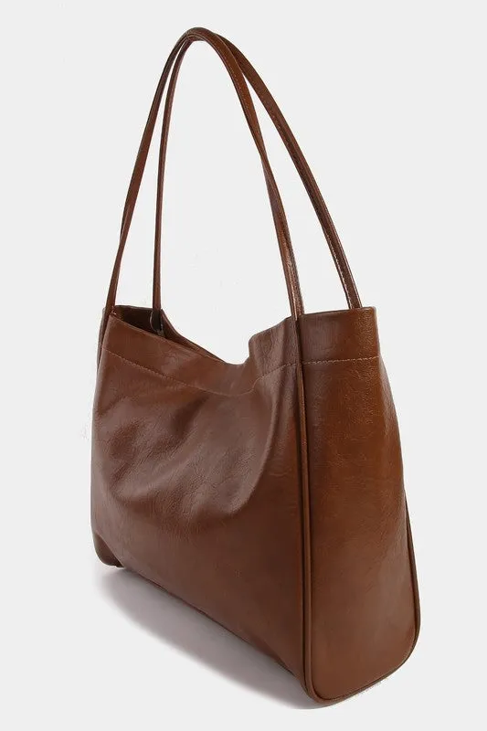 Stylish Leather Tote Bag