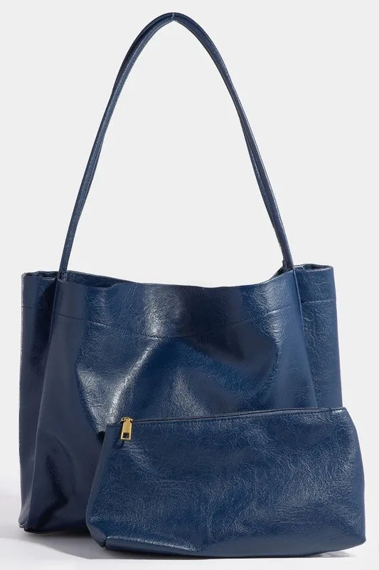 Stylish Leather Tote Bag