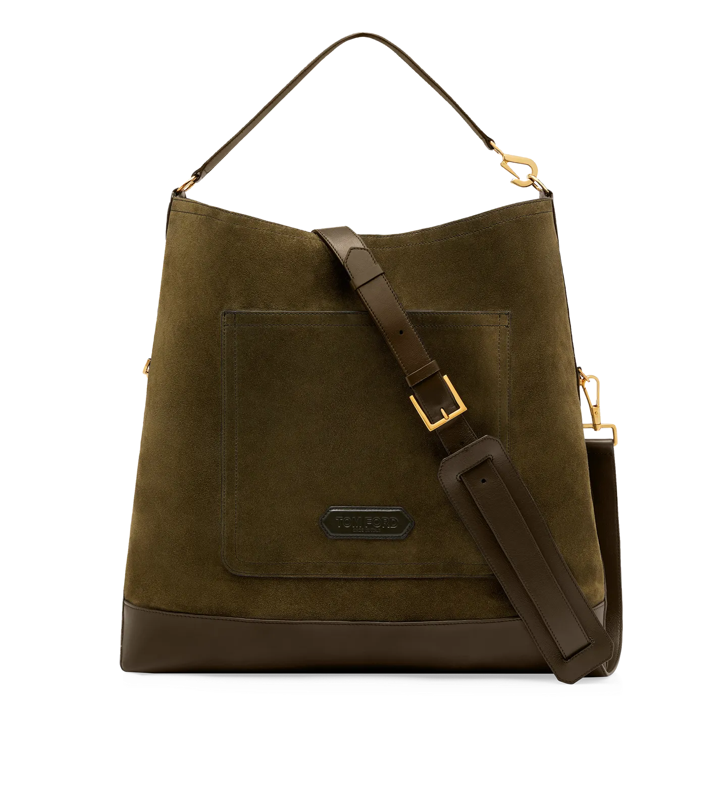 Suede Two Strap Tote