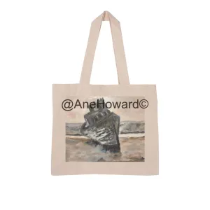 Sunken Ship Large Organic Tote Bag