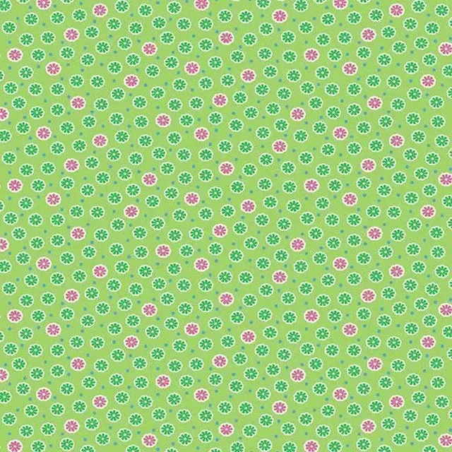 Sunny Days - Green Floral by Marcus Prints by the YARD 2779