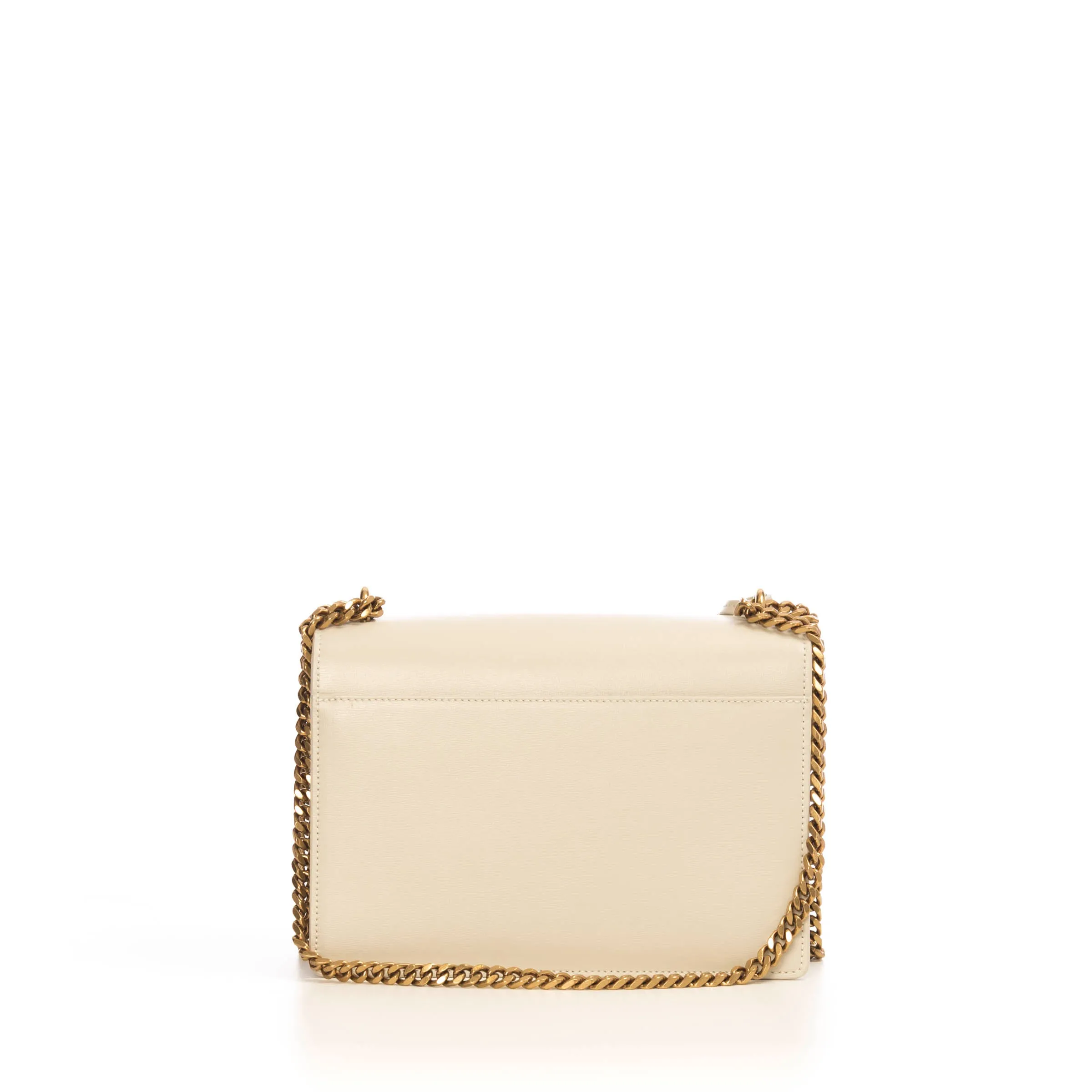 Sunset Medium In Smooth Vintage White Leather