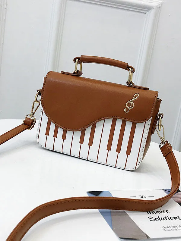 Sweet Lolita Bag Black Shoulder Bag PU Leather Lolita Accessories