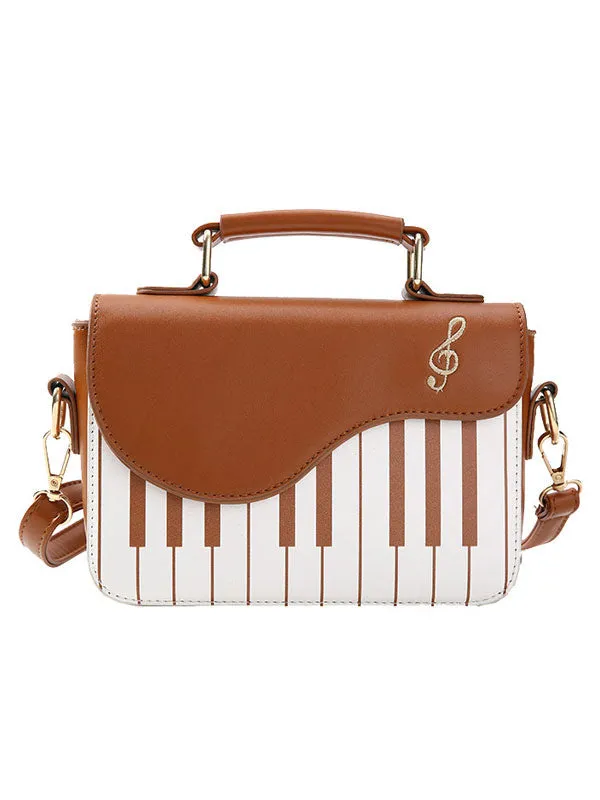 Sweet Lolita Bag Black Shoulder Bag PU Leather Lolita Accessories