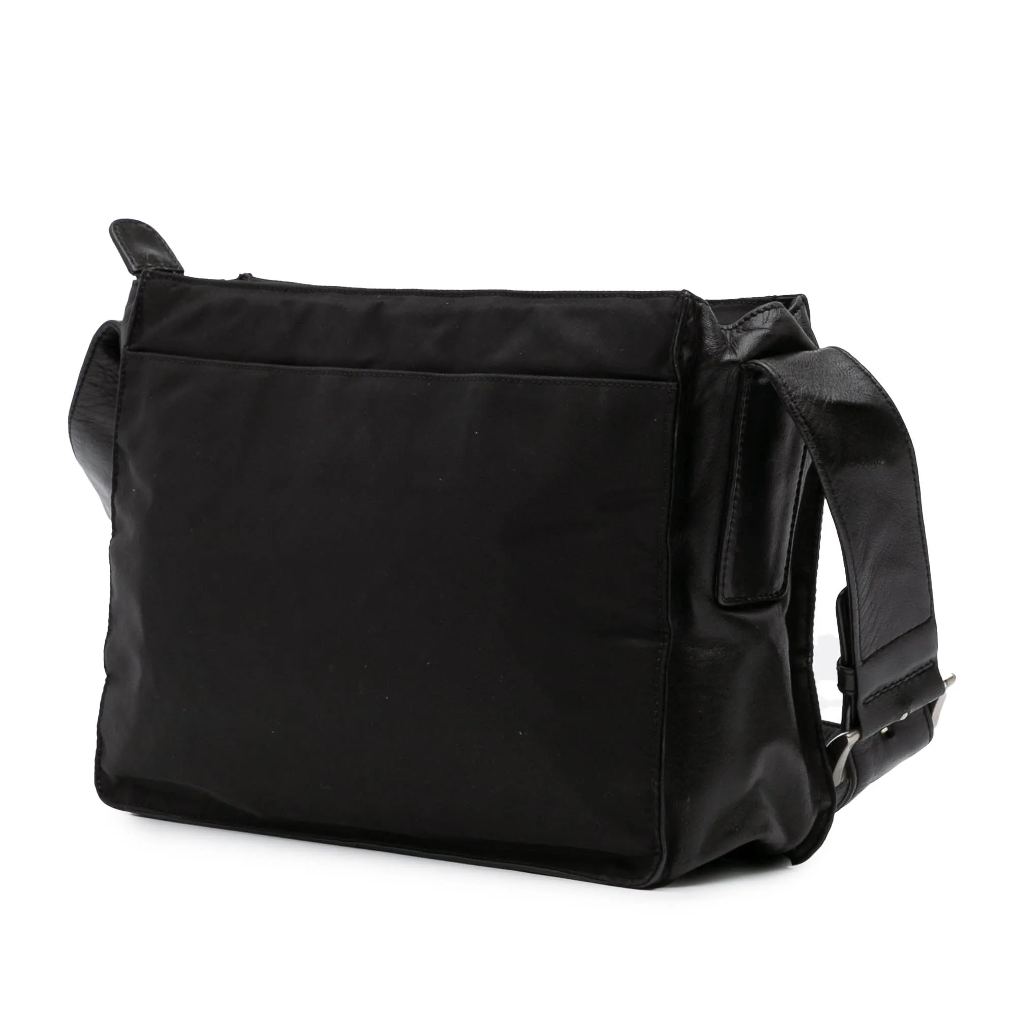 Tessuto Zip Top Shoulder Bag