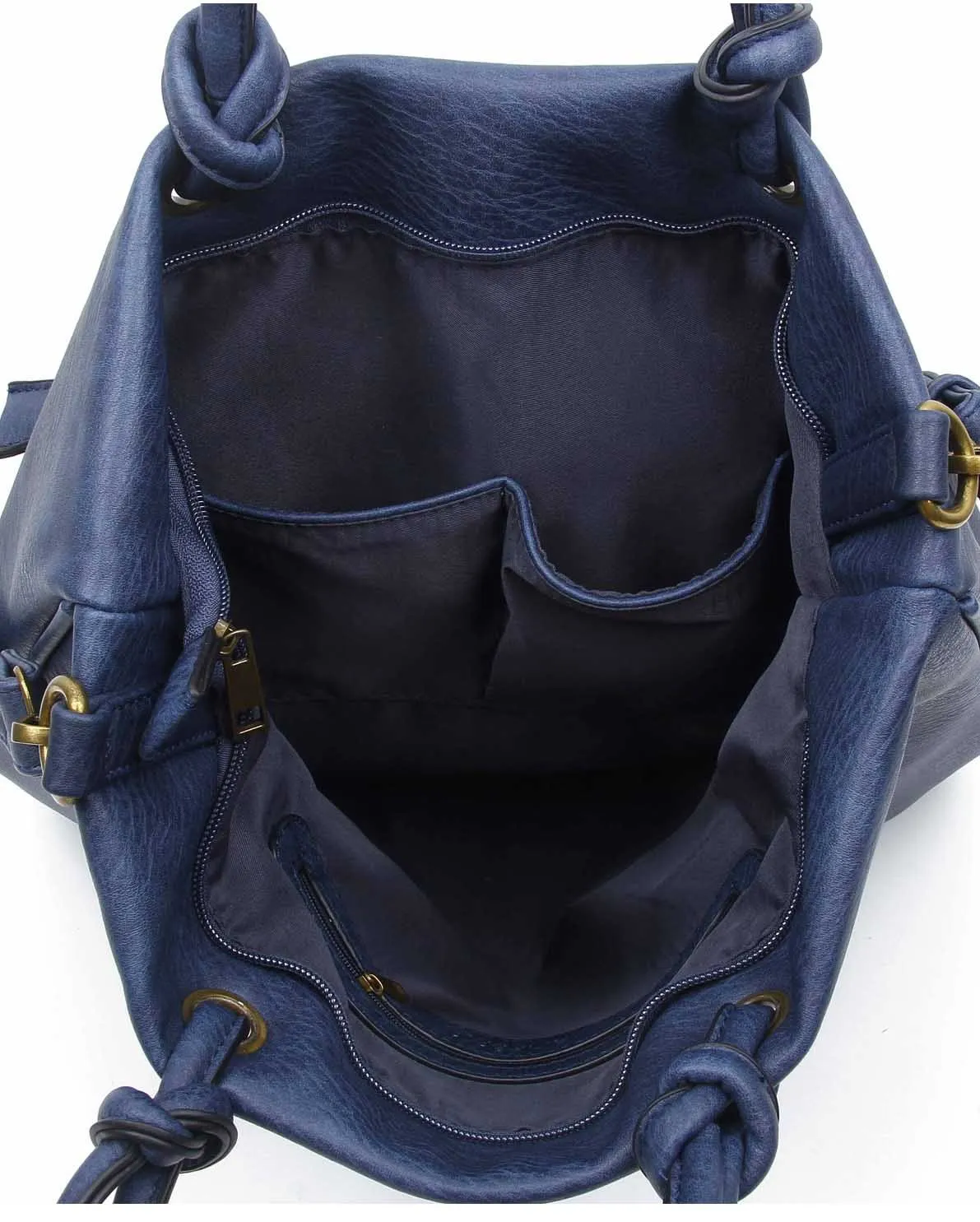 The Addison Tote - Blue