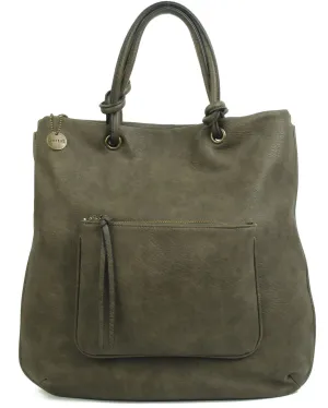 The Addison Tote - Khaki