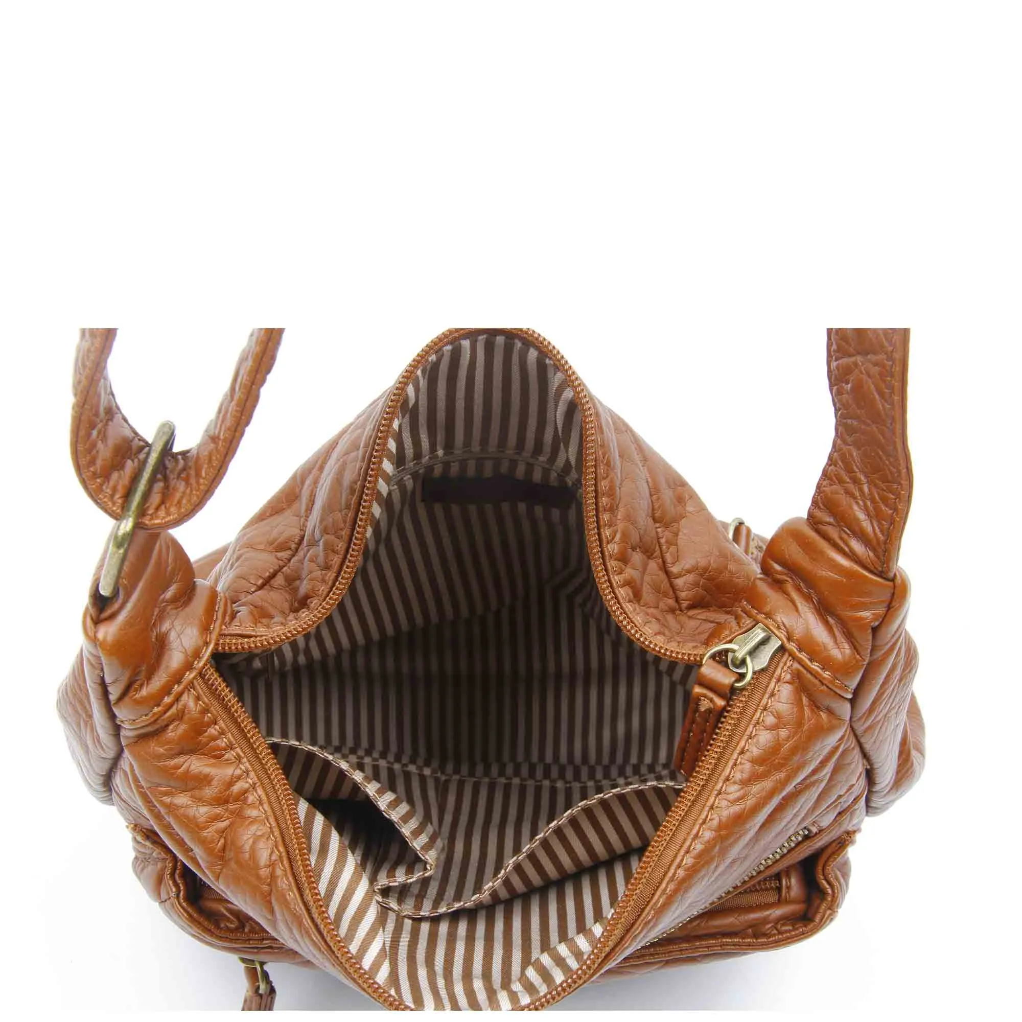 The Elsa Crossbody - Brown
