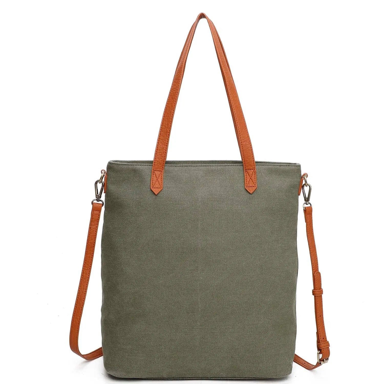 The Katrina Canvas Tote - Iron