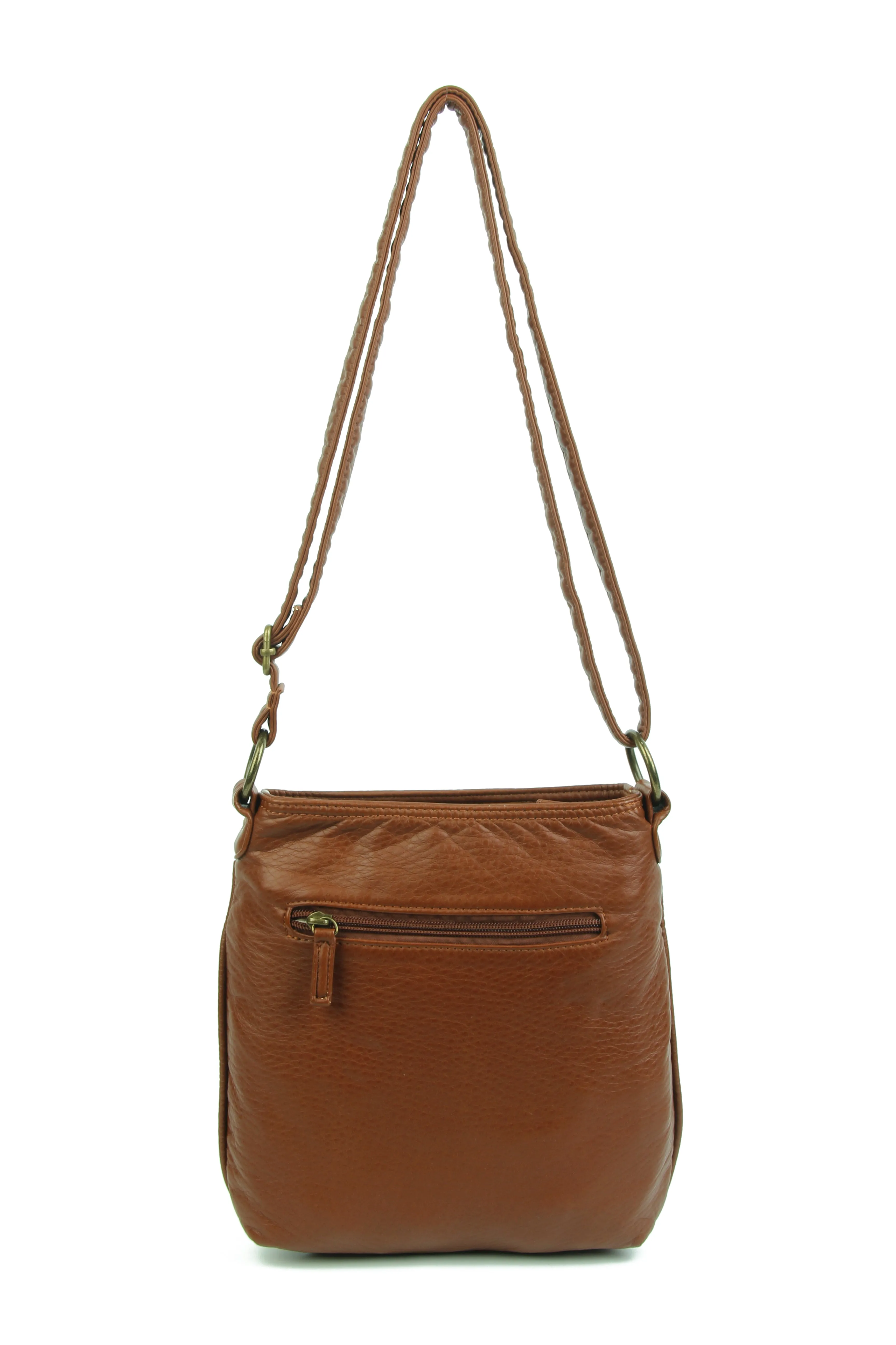 The Willa Crossbody - Brown