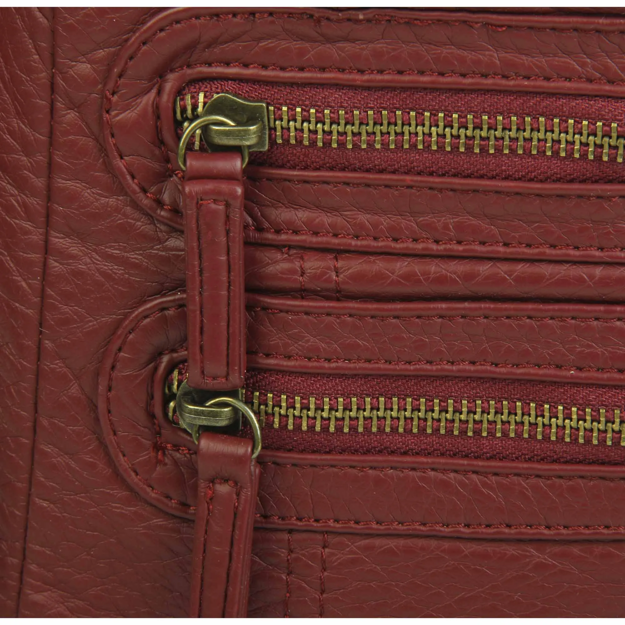 The Willa Crossbody - Burgundy