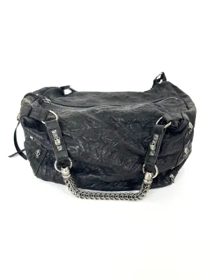 Thomas Wylde Skull Studded Chain Hobo Bag