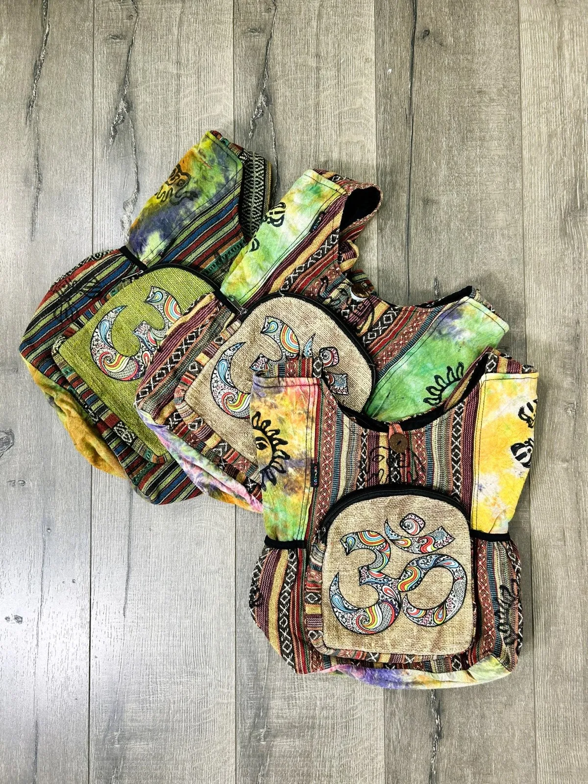 Tie Dye & Gheri Ohm Shoulder Bag
