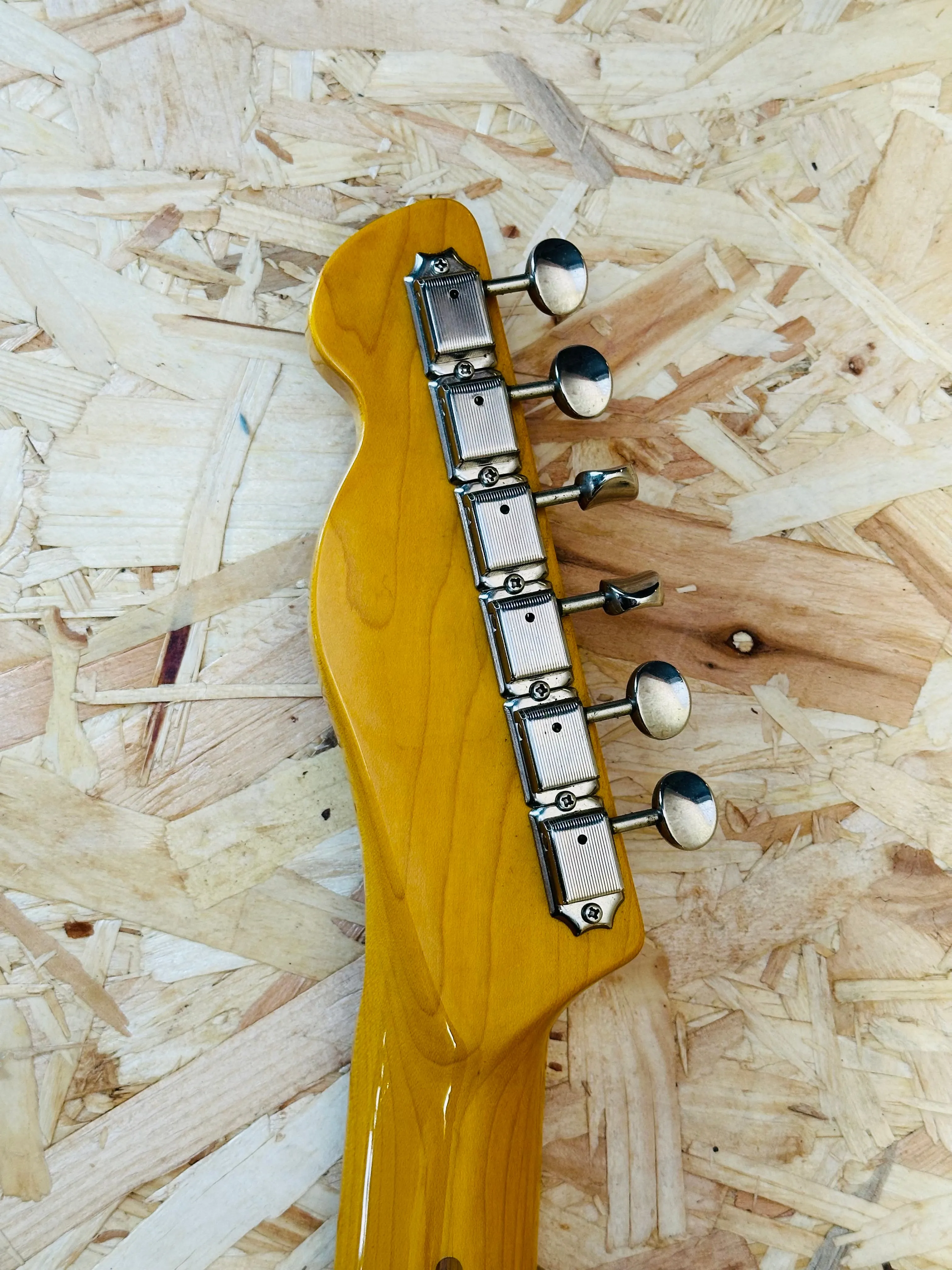 Tokai Breezysound Double Bound Telecaster | Transparent Blonde - Pre-owned w/ Tweed Hardcase