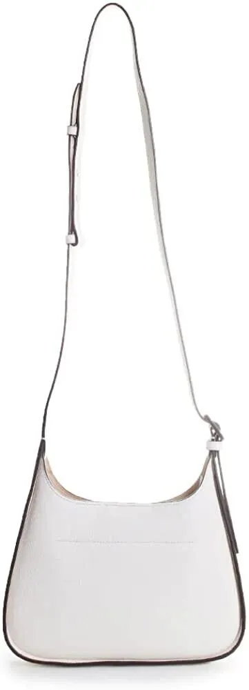 Tory Burch Miller Small Hobo Leather Black Shoulder Bag Handbag New