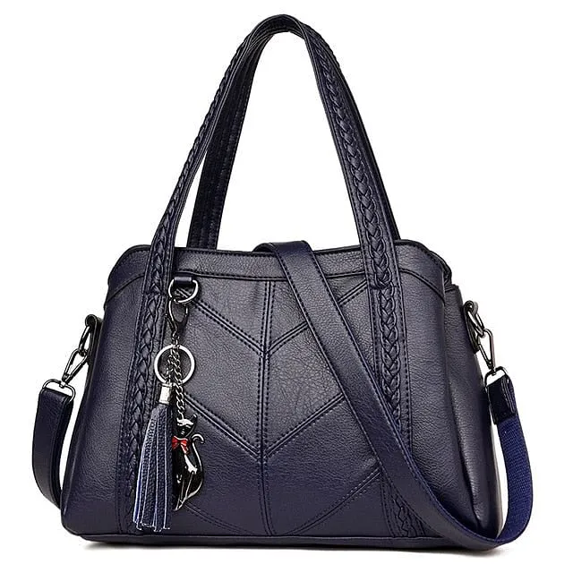 Tote Bag Handbag Large Big Shoulder Bag for Women Tote Ladies Vintage Genuine Leather Crossbody Bag