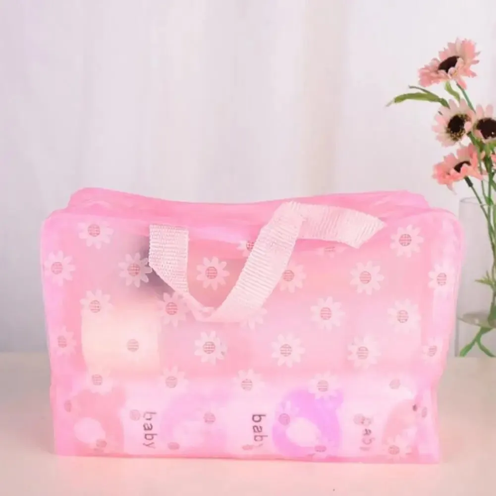 Translucent Waterproof Portable Travel Cosmetic bag