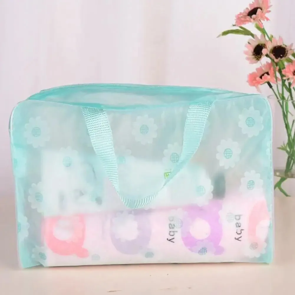 Translucent Waterproof Portable Travel Cosmetic bag